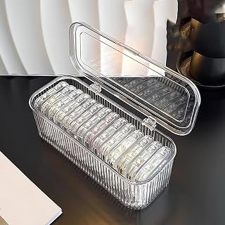 PARVLUXE Acrylic Jewelry Organizer Box Set, Portable Storage Boxes With Anti-Oxidation For Earrings, Bracelete, Rings, Nec... Price In India