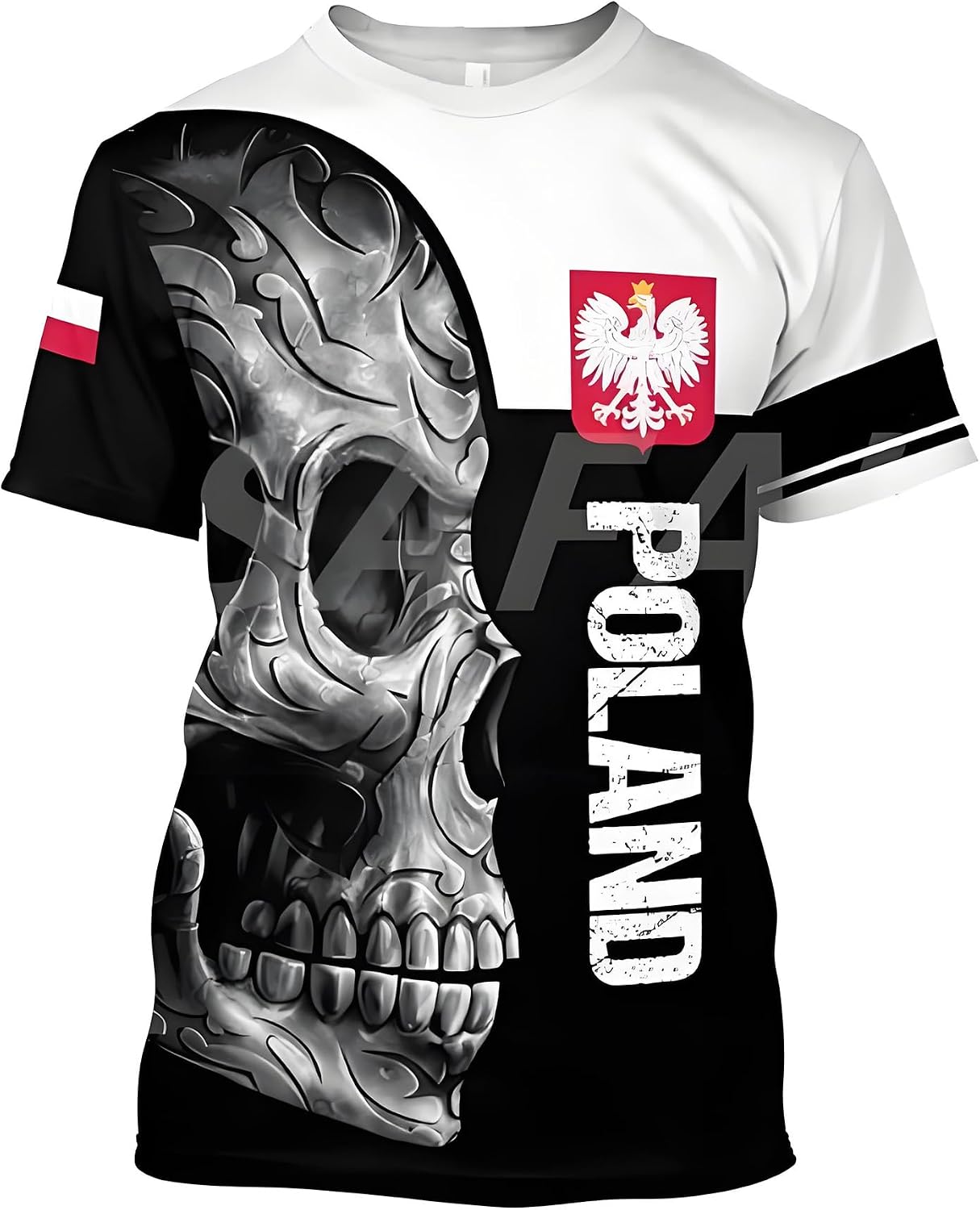 2026 Polska Fan Fan Koszulka z flagą narodową 3D Nadruk Oddychający Szybkoschnący Sport Casual Luźna Polska Fanshirt Top dla mężczyzn kobiet dzieci