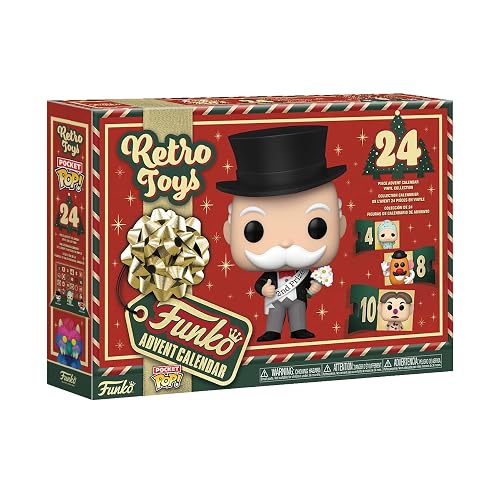 Funko Advent Calendar: Hasbro 2024-24 Días de Sorpresas - Minifigura de Vinilo Coleccionables