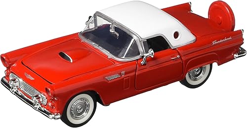 Motor Max 124 WB American Classics 1956 Ford Thunderbird Vehículo fundido a troquel