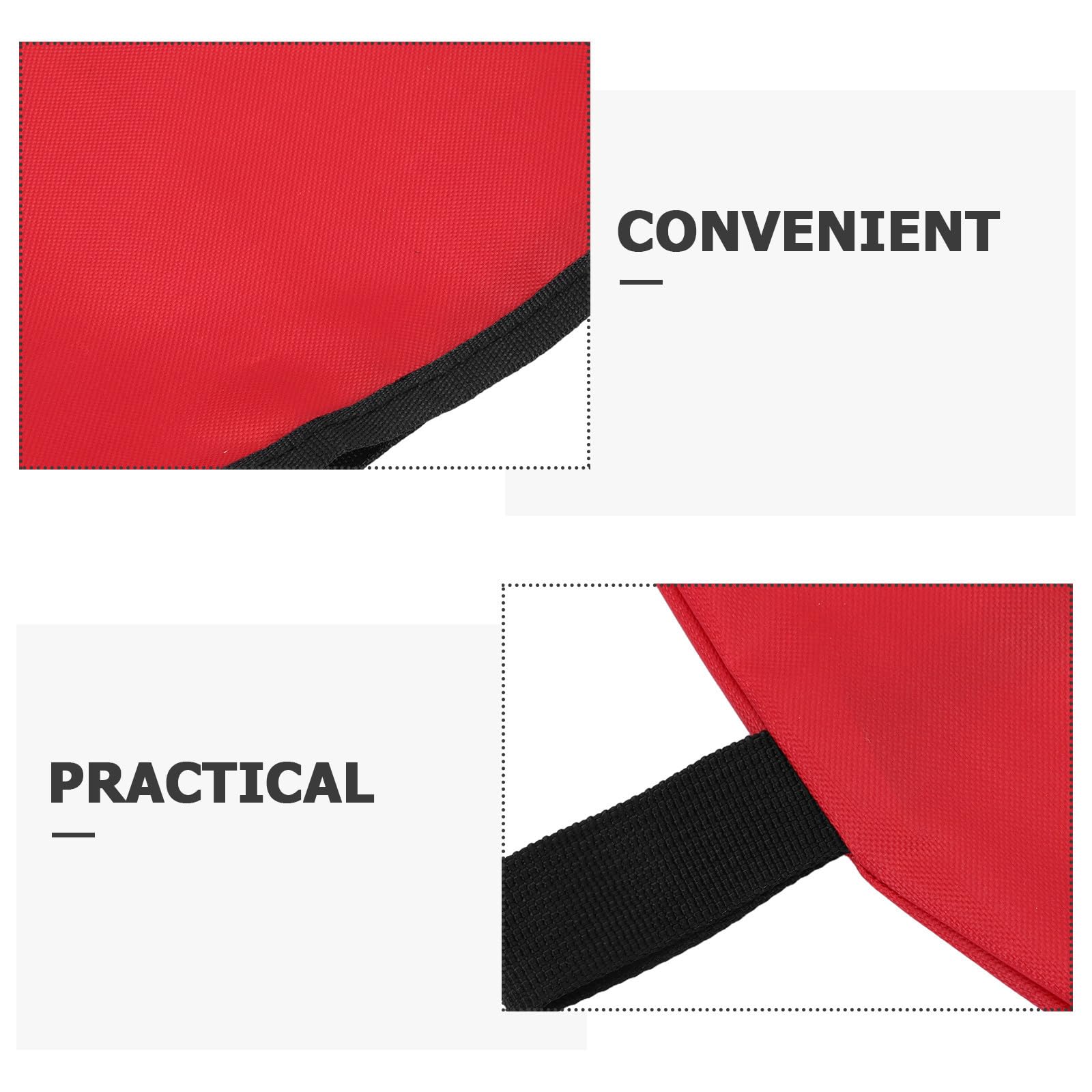 Bolsa Protectora para Extintor de Incendios 75X100 CM Resistente a Intemperie y Polvo, Cubierta Roja para Extintores de 50 Kg, Uso Exterior en Seguridad Industrial y Almacenes