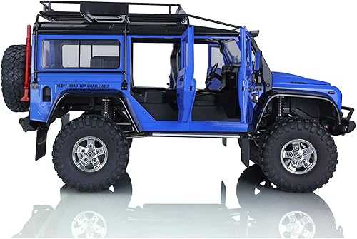 Miniatura 4 de 110 Rc Crawler Car 4X4 Off-Road Escalada Vehículo P411 19.8 lbs Servo Esc 2Speed Gear