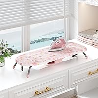 Vista 8 de APEXCHASER Tabla de planchar pequeña con soporte para plancha, tabla de planchar compacta con pies antideslizantes, tabla de planchar portátil