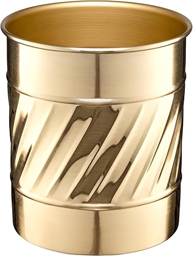 Miniatura 7 de Monarch Abode 39377 - Organizador de metal hecho a mano con ondas en relieve, organizador interior de cocina para utensilios, multiusos, soporte