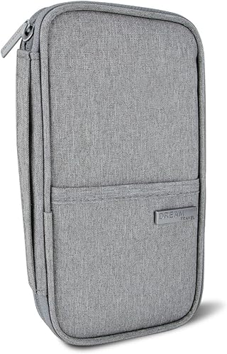 Ardanlingke Carteras de pasaporte cartera de viaje organizador de documentos de viaje soporte para pasaporte familiar RFID funda portátil para