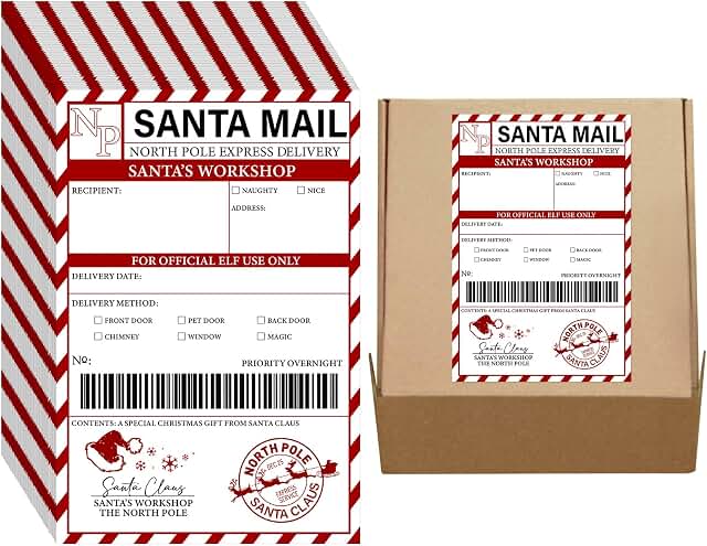 Maitys Santa Gift Tags