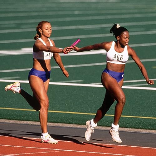 Miniatura 5 de Flylin Batón de relé, bastones de aluminio para atletismo, bastones de relé de campo, bastones de correr para carreras y deportes al aire libre