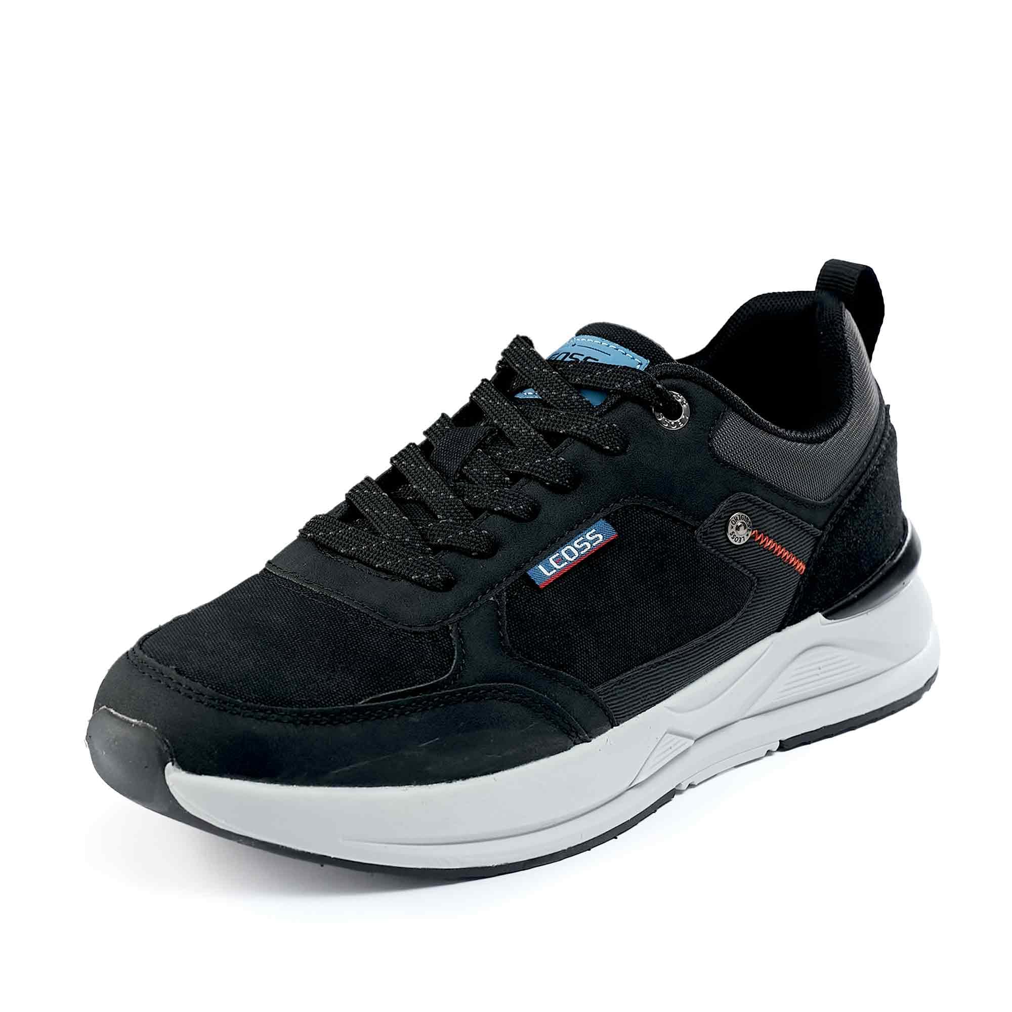 Scarpe da Ginnastica Uomo Sneaker con Lacci Scarpe da Città Scarpe da Escursionismo Casual Scarpe da Walking in Pelle Sportive