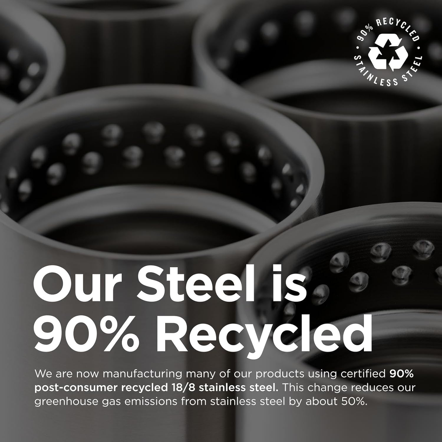 Klean Kanteen Rise Classic Insulated Water Bottle - Keeps Drinks Cold for 42 Hours - Stainless Steel - Insulated Water Bottle - Leak & Sweat-Proof - Arch Loop Cap - 12 oz - Barely Blue - Image 5