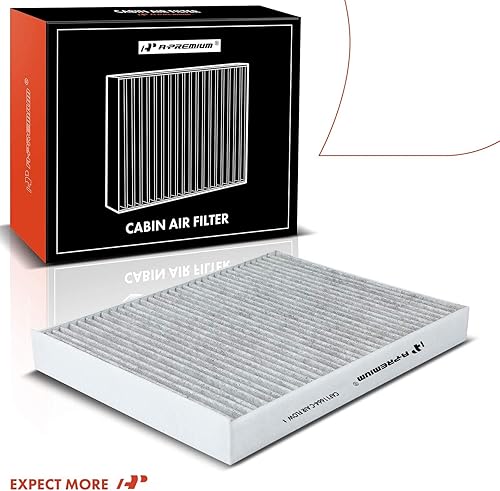 Miniatura 9 de A-Premium Filtro de aire de cabina de 2 piezas con carbón activado compatible con Audi Q7 2007-2015 y Porsche Cayenne 2003-2018 y Volkswagen Touareg