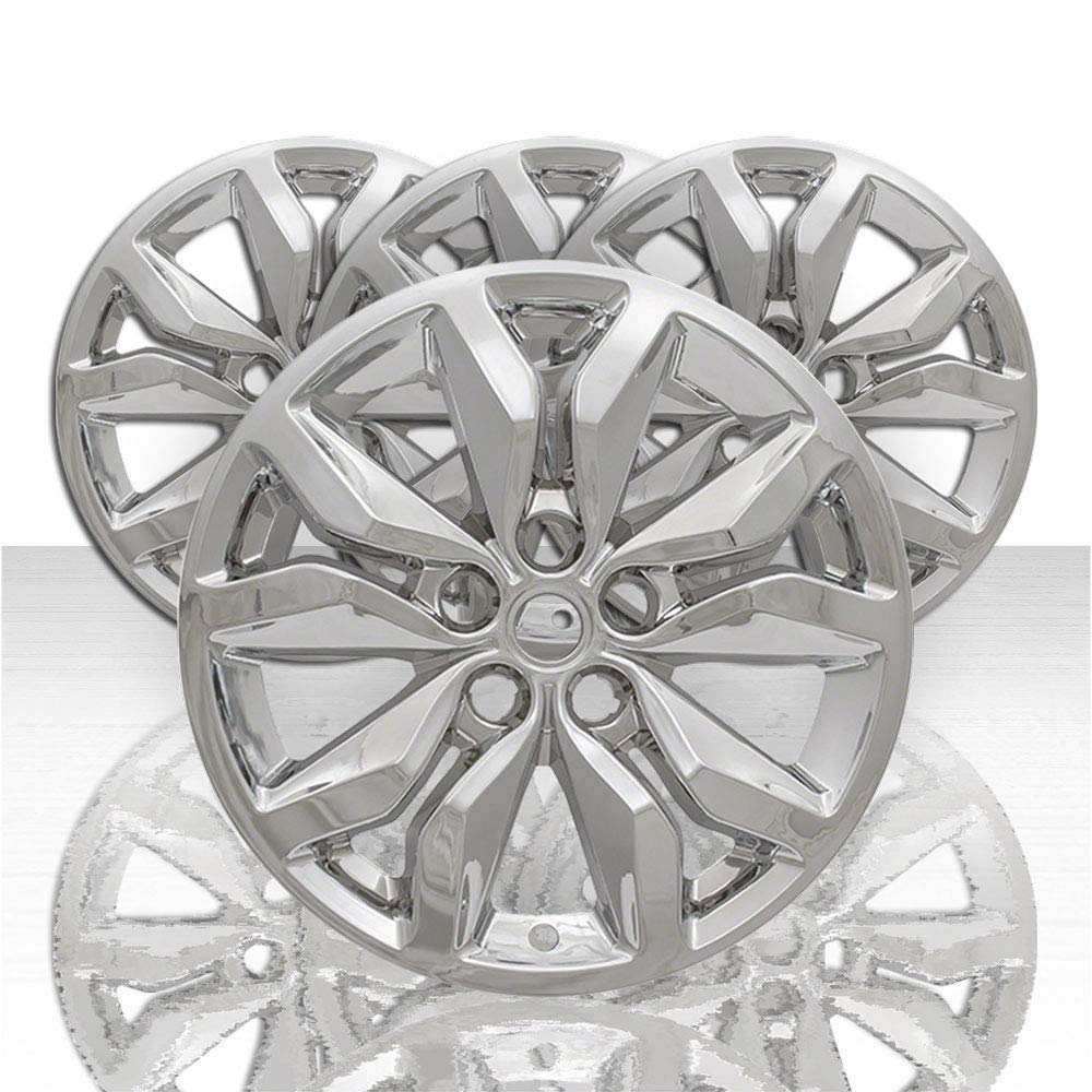 Amazon.co.jp: Brighter Design 4個セット クローム 10スポーク 18