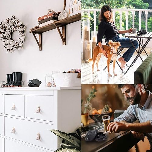 Miniatura 7 de Ceniceros de cerámica para cigarrillos, cenicero grande a prueba de viento con tapas para decoración, bonita bandeja de cenizas de interior y