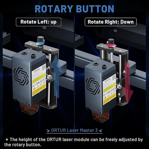Miniatura 3 de ORTUR Controlador de enfoque de cabezal láser para ORTUR Laser Master 3, ORTUR Laser Master 2 S2 Series y ORTUR Laser Master 2 PRO S2 Series