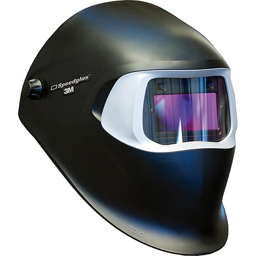 3M Speedglas 100 Pantalla de Soldadura Con Filtro Automático Tonos 3/8 a 12 , (1 Pantalla/Caja), Color Negro