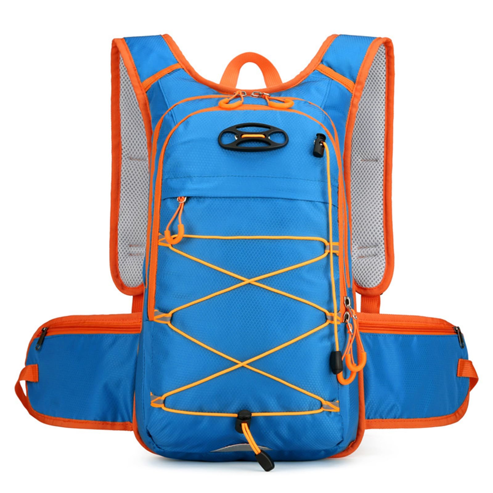 Zaino da Trekking 18L Zaino Impermeabile Hiking Backpack Leggero per Donna Uomo Ciclismo Arrampicata Sport Blu Reale