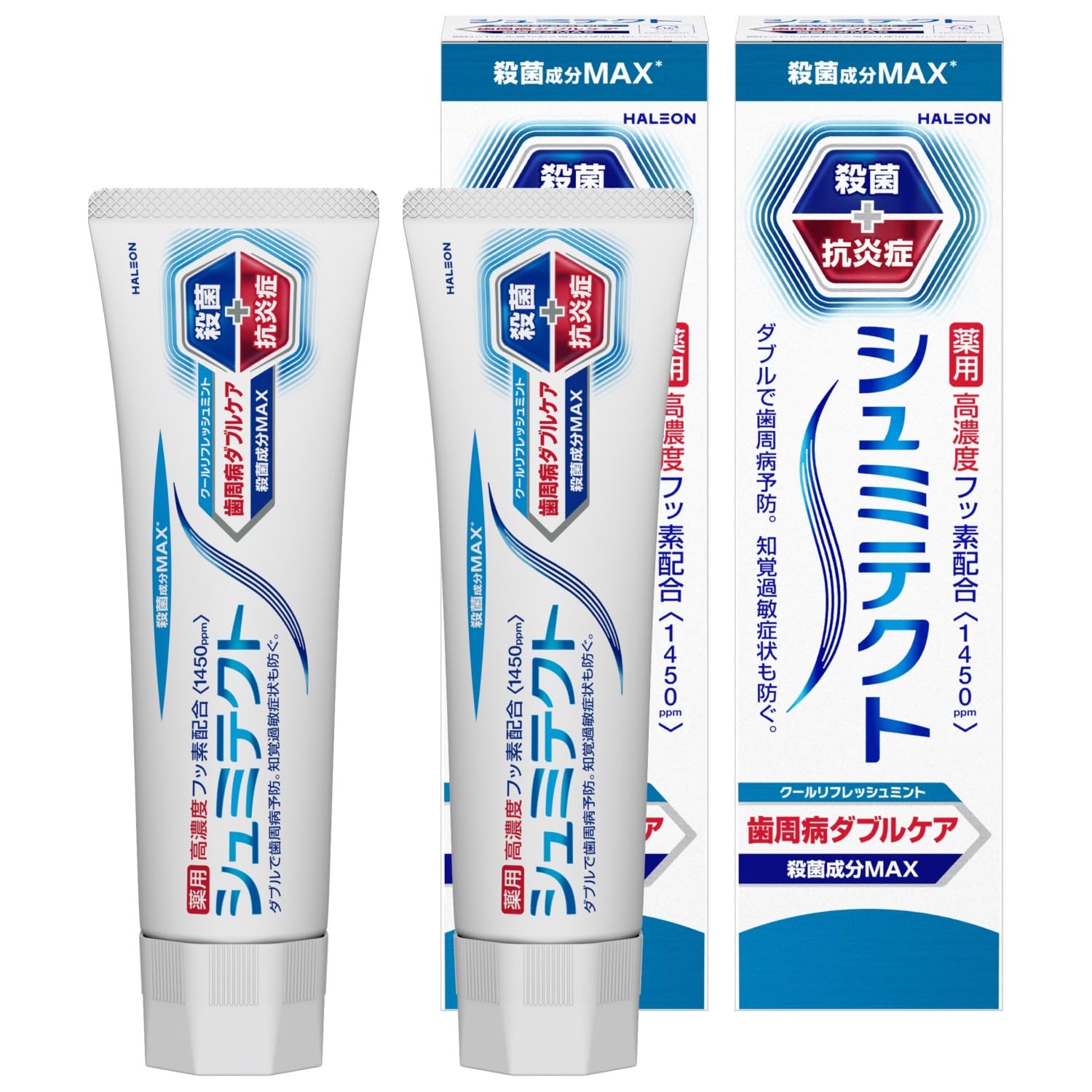 シュミテクト 歯周病ダブルケアEX クールミント【医薬部外品】歯磨き粉 知覚過敏…