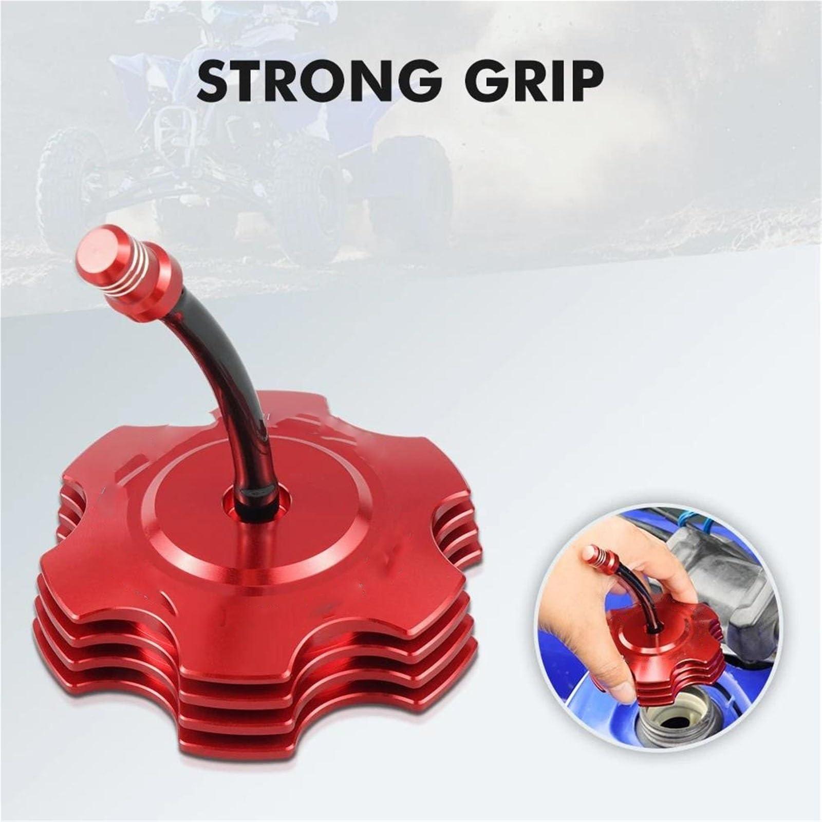 Tappo Serbatoio Carburante Raptor 700 Con Sfiato Aria Per Yamaha 700R 80 50 YZ65 TTR230 TTR110 RT100 Grizzly 125 ATV Motor