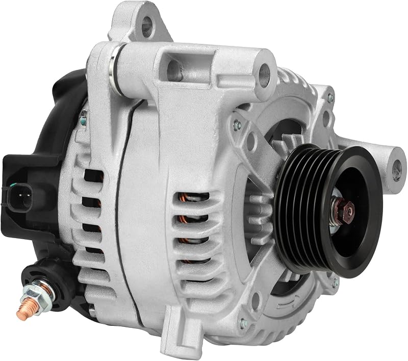 Alternador Armker 160 A 12 V para Jeep Wrangler V6 3.6L 2012–2018, polia de 6 canais – 1 unidade