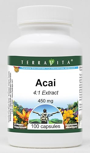 TerraVita Acai 41-450 mg (100 Cápsulas, ZIN 518806)