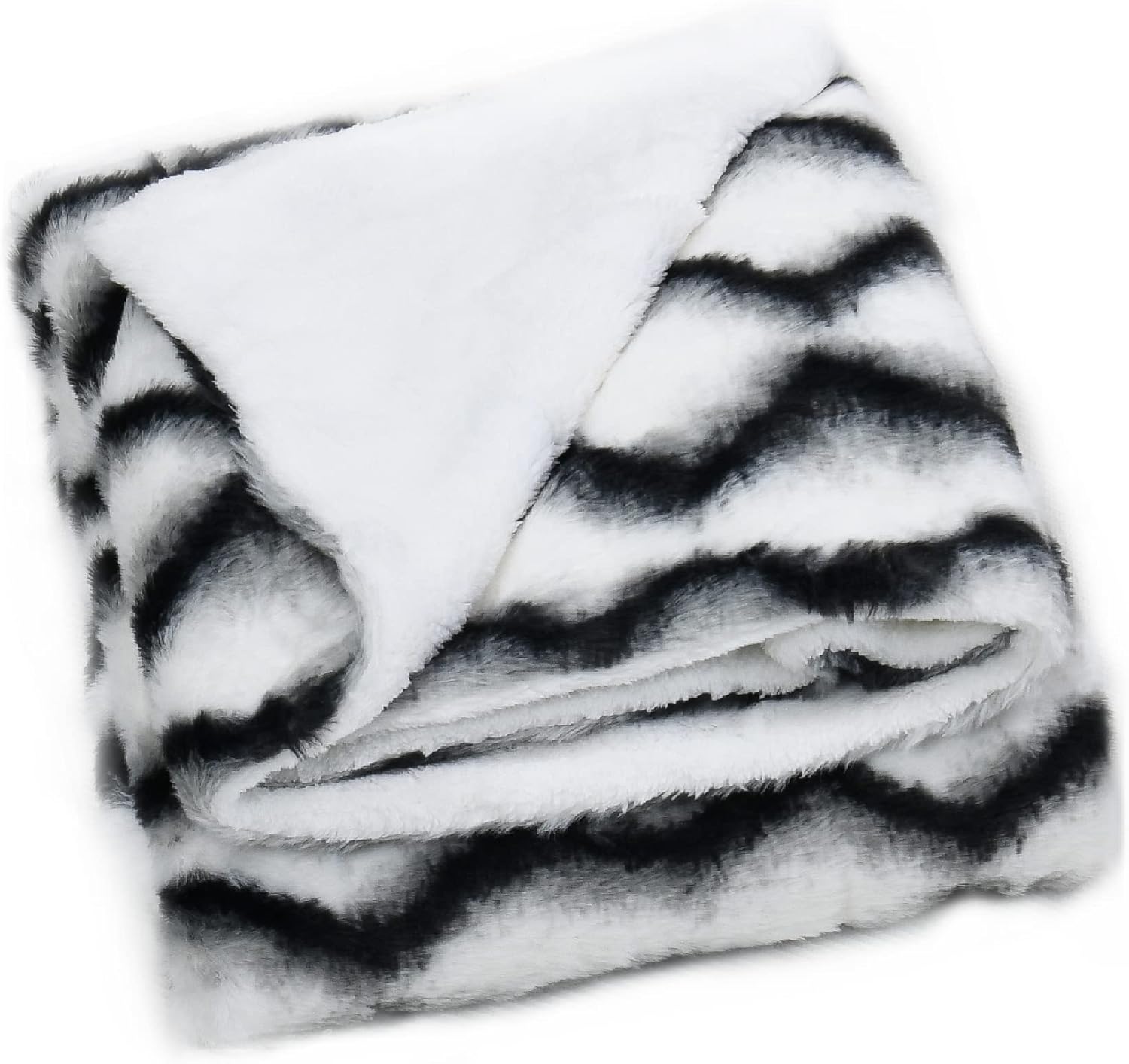 Home Soft Things Meerkat Soft Warm Cozy Fluffy Comfy Throw Blanket with Sherpa Backing 50'' x 60'', Luxurious Accent Plush Couch Bed Sofa Cover Farmhouse Décor