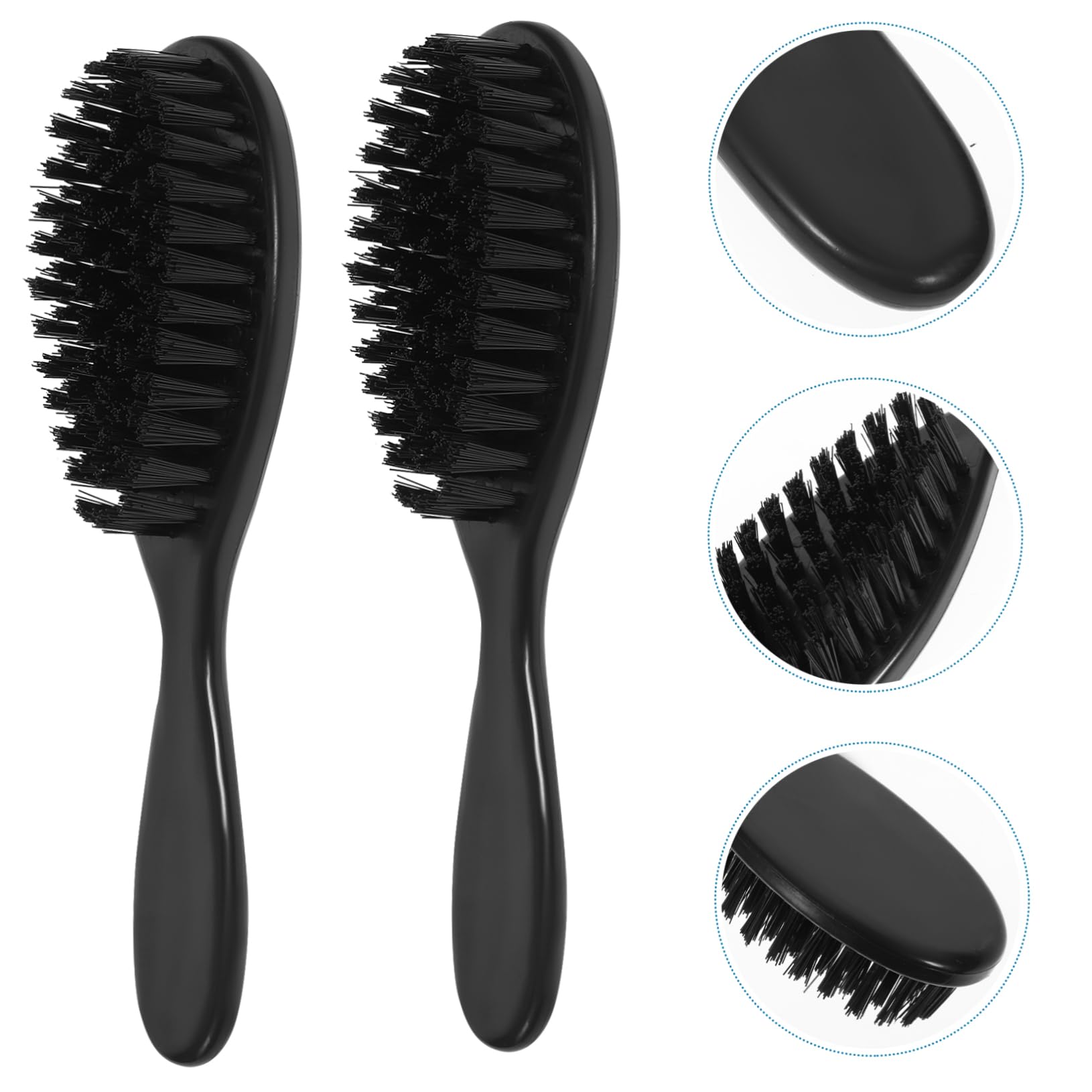Healeved 16pezzi Spazzola Per Barba Da Uomo Da Pennello Per Della Barba Con Setole Morbide Utensile Portatile Per Grooming e Manutenzione
