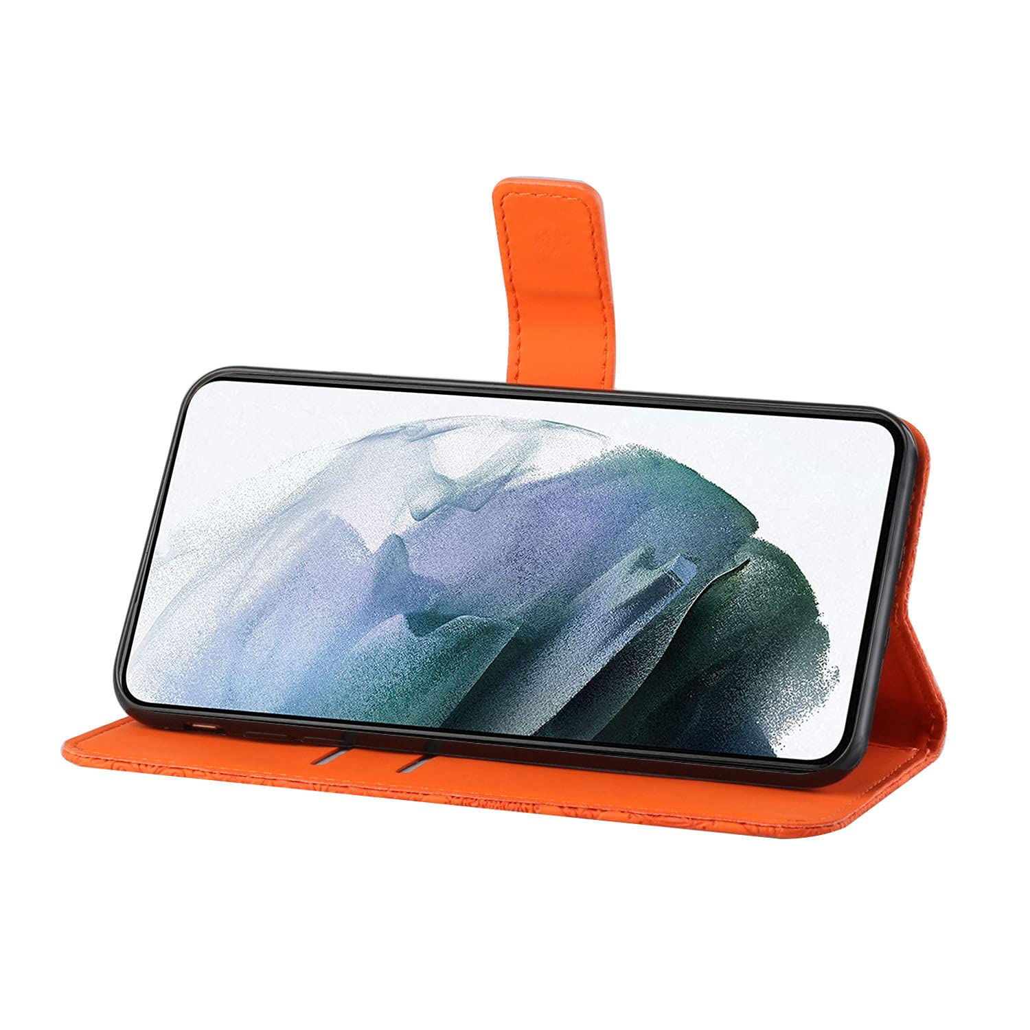 Custodia Portafoglio Con Magnetica Per Oppo A74 5G, Rosa | Pelle PU Con Slot Carte E Supporto | Pixfab Flip Case