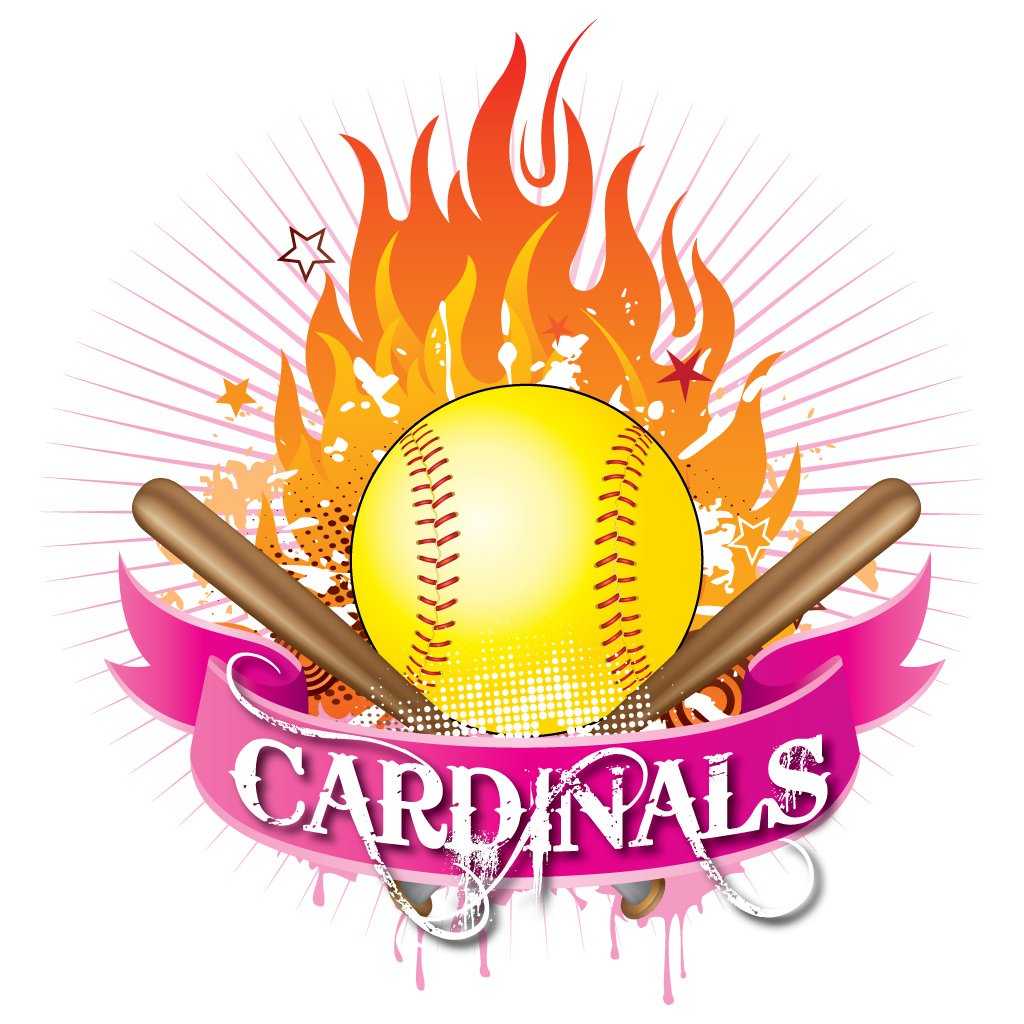 VictoryStore Towels - Cardinals Mascot Softball Team Towels, Set of 15