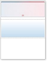 Vista 32 de DocuGard Cheque de Seguridad Estándar, 11 Características, 8.5 X 11, Fondo de Mármol Azul, 500/resma