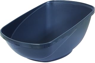 Petmate Hi-Back Open Litter Pan – Durable Cat Litter Box