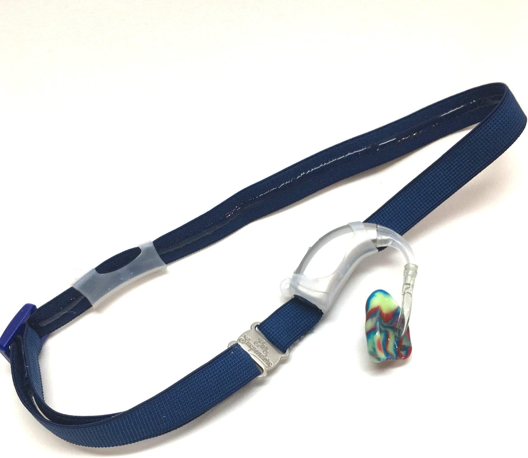 Headband for Hearing Aid Retention (Navy) (Under 2)