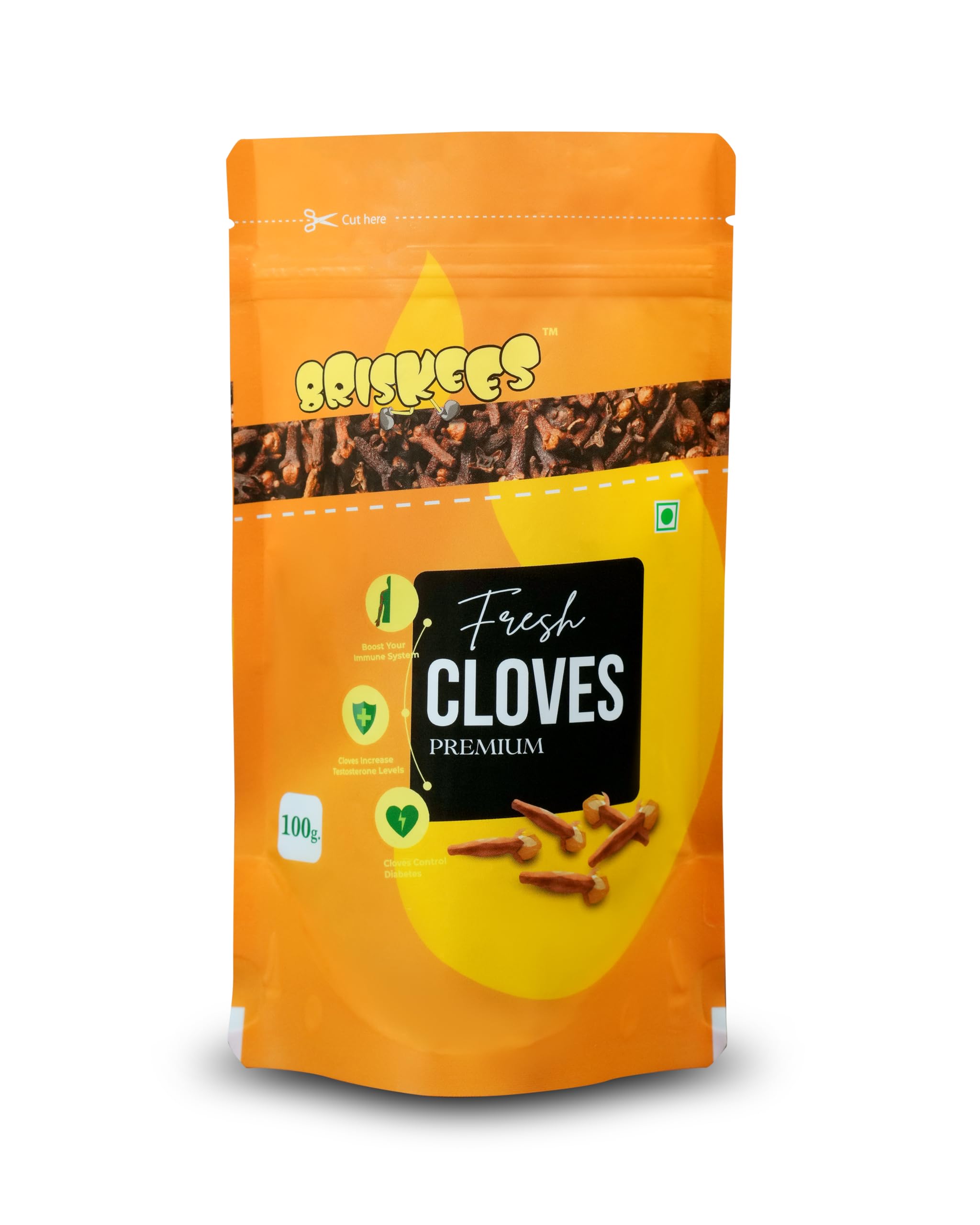 Briskees Cloves – Fresh Cloves 100gm – Premium Kanyakumari Cloves – Unique Flavor and Fragrance – Flavorful Laung Cloves for Cooking, Tea, Spices and Seasonings (B0CM6MQHWB) Amazon Price History, Amazon Price Tracker