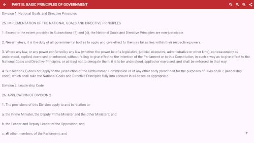 Constitution of Papua New Guinea – vue 6