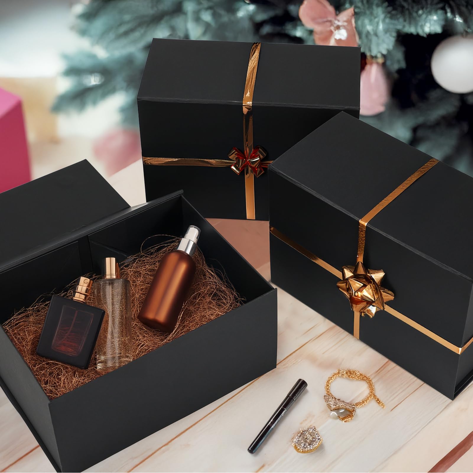 Schliersee Geschenkbox für Geschenke mit Deckel Magnetverschluss 7
