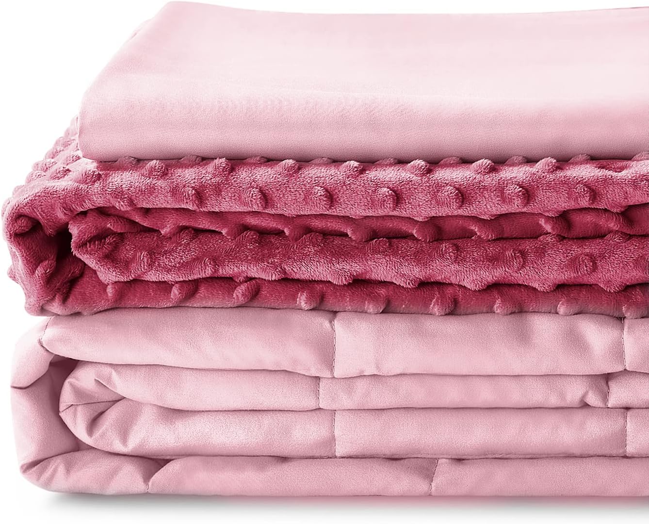 YnM Weighted Blanket and Duvet Covers — Hot and Cold Duvet