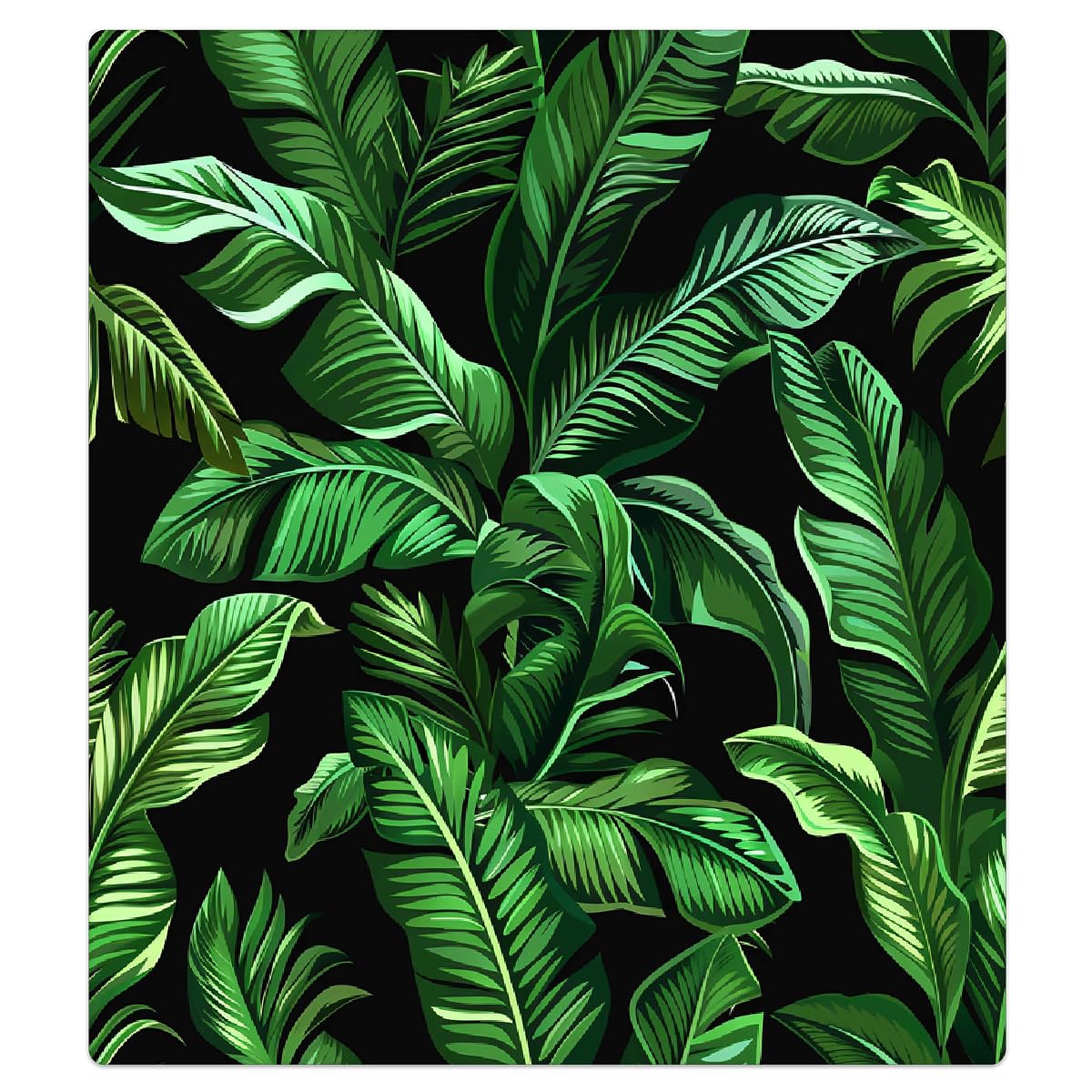 Cubierta magnética para lavavajillas de 53,3 x 66 cm con panel de hojas 8