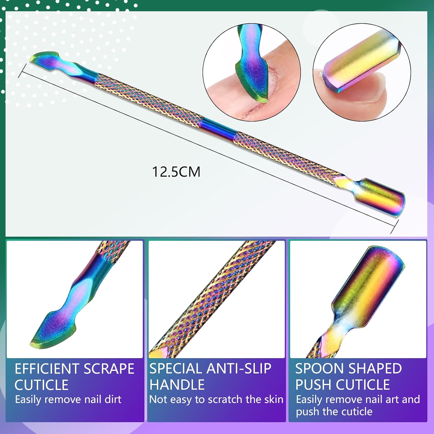 Saviland Acrylic Nail Brush Set - 2pcs Size8 & Size12 Acrylic Brushes for Acrylic Powder, Used for Nail Extension, Nail Carving for Beginner and Professional