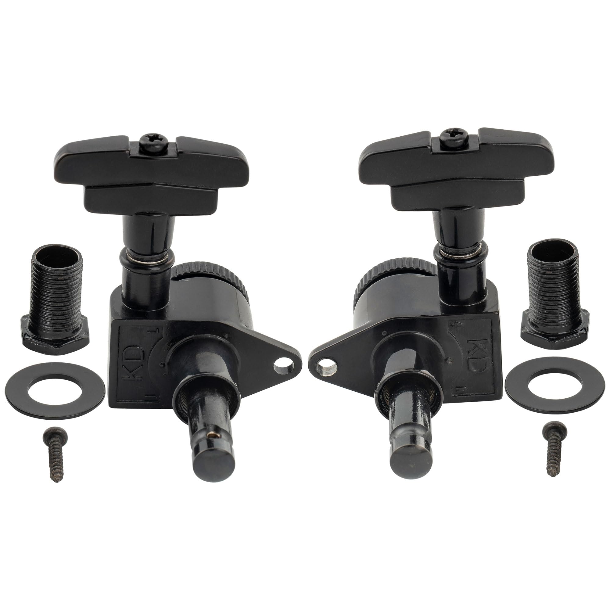 Musiclily Pro R18K-08 3R3L 18:1 Gitarre Locking Mechaniken Tuners Schwarz