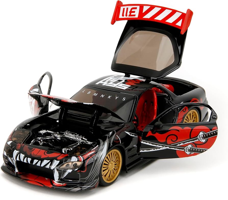 Amazon.com: Jada Toys Lab Monkeys 1993 Mazda RX-7 with Saru Figure Amazon.com: Jada Toys Lab Monkeys 1993 Mazda RX-7 with Saru Figure