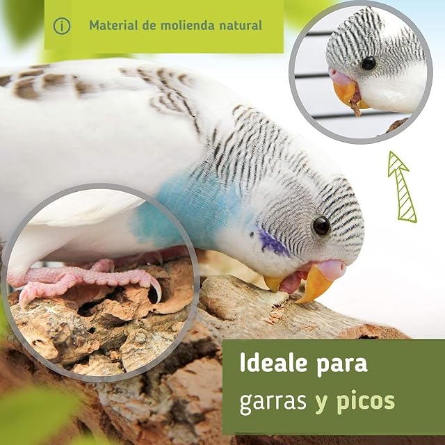 Foto 4 de 8 de Vogelgaleria® 2 Piedras de Corcho. La Deliciosa Alternativa a la Piedra caliza o Sepia