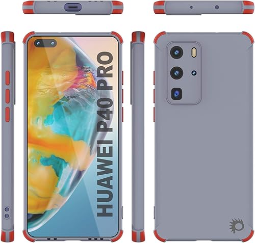 Miniatura 49 de Punkcase Diseñada para Huawei P40 Pro [Serie Sunshine] funda protectora y ligera de TPU con esquinas de absorción de golpes compatible con Huawei