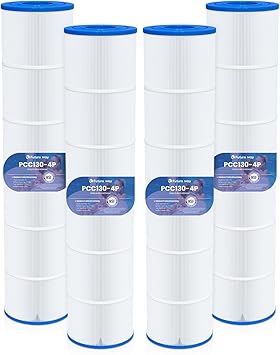 Future Way 4-Pack CCP520 Pool Filter Cartridges Replacement for Pentair Clean & Clear Plus 520, Replace Pleatco PCC130, Pentair R173578, 520 sq.ft