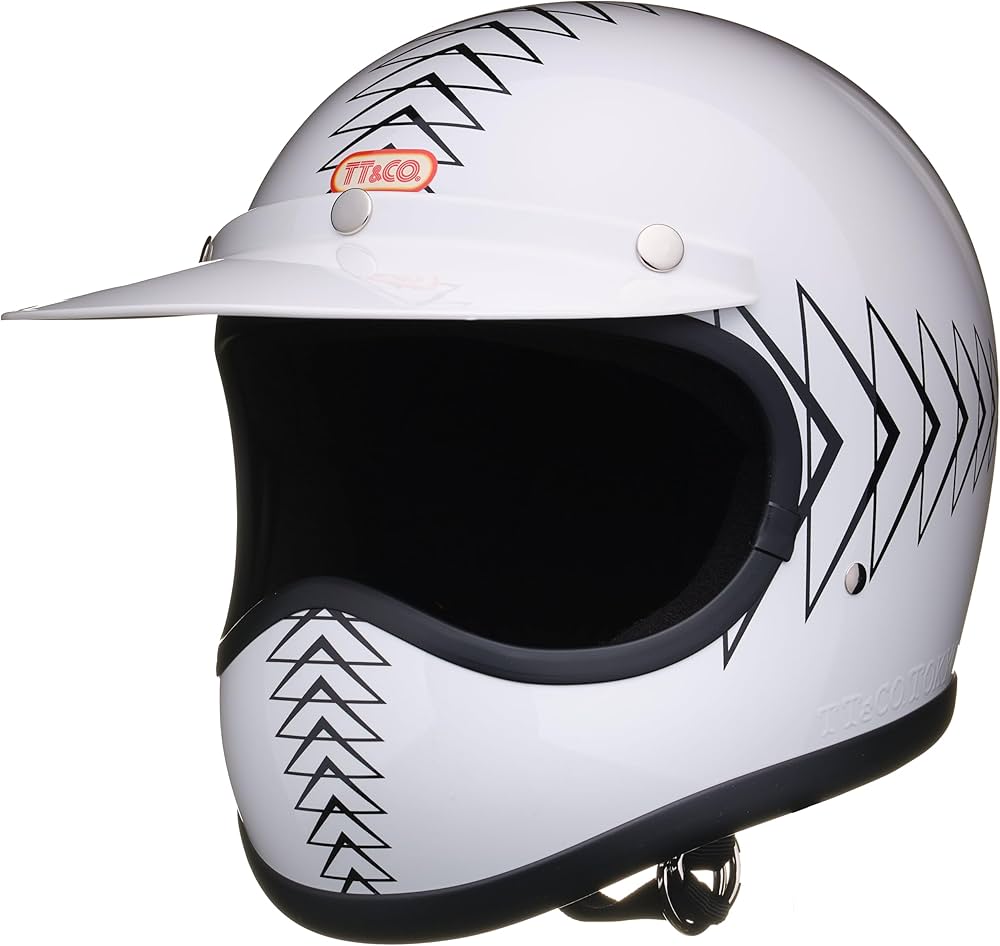 Amazon.co.jp: TT&CO. バイク ヘルメット フルフェイス トゥーカッター