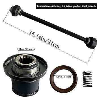 Amazon.com: SUONE Transmission Rear Drive Shaft Coupling Kit