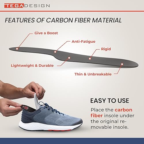 Miniatura 4 de Mortons Extension - Plantilla ortopédica de fibra de carbono muy rígida, 1 par, puntera de Morton, puntera de césped, Hallux Limitus, Hallux