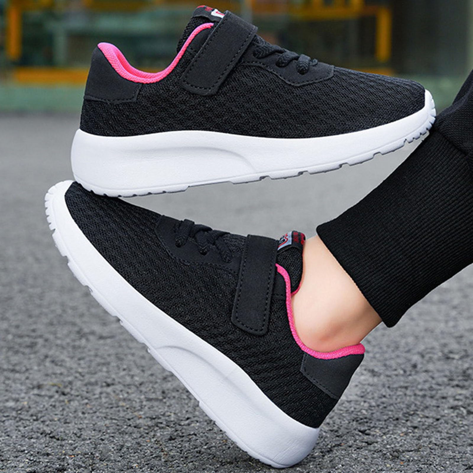 Generisch Zapatillas de invierno para niña, ligeras, transpirables, antideslizantes, para interiores, para niñas, 40