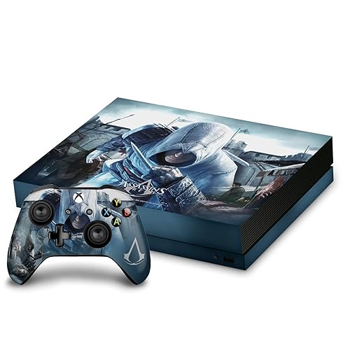 Head Case Designs Officially Licensed Assassin's Creed Key Art Altaïr Graphics Matte Vinyl Sticker Gaming Skin Decal Cover Compatible with Xbox One