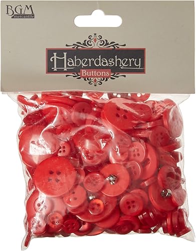 Miniatura 3 de HABERDASHERY, cuatro onzas de botones de mercería, variados, colores combinados