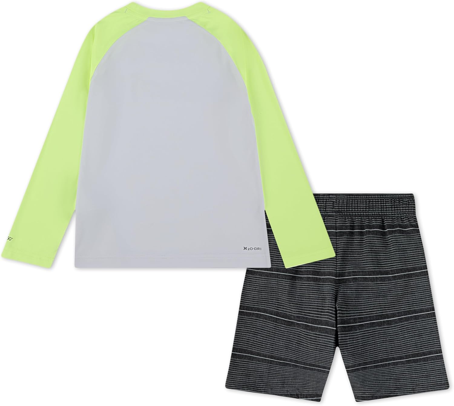 Hurley Boys' Baby and Toddler Boys' Swim Suit 2-piece Outfit Set