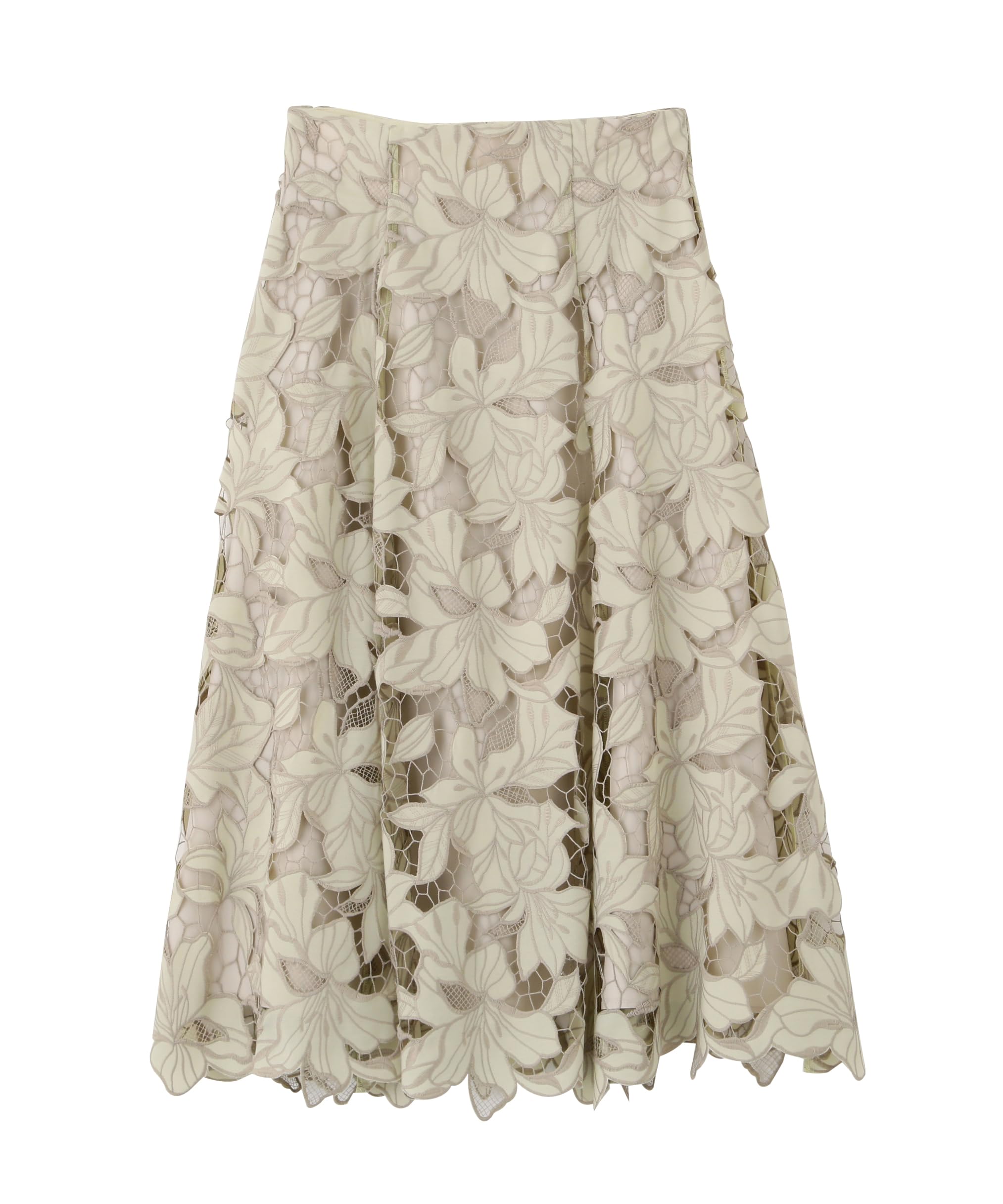 MSGM グラフティアートプリント×バックルベルト フレアスカート MSGM グラフティアートプリント×バックルベルト フレアスカート