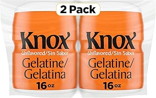 30 Recipes with Chai Tea for Aromatic Flavor 98 Knox Unflavored Gelatin, 2 Ct Pack, 16 Oz Canisters